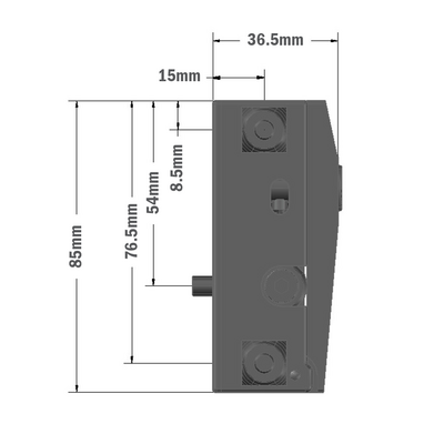 41-400-1 MODULAR SOLUTIONS PROFILE FASTNER PANEL LOCK KIT W/QUICK RELEASE FASTENER & SAFETY EJECTORS